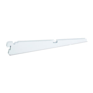 Organized Living Freedom Rail Steel White Ventilated Bracket 500 lbs. Capacity 12 L in.