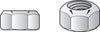 Hillman 1/4 in. Zinc-Plated Steel SAE Lock Nut 4 pk (Pack of 10)