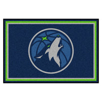 NBA - Minnesota Timberwolves 5ft. x 8 ft. Plush Area Rug