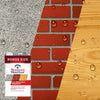 Thompson's Waterseal Clear VOC Waterproofer Exterior Water Sealer 1.2 gal. (Pack of 4)