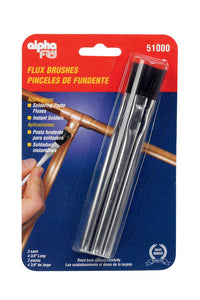 Alpha Fry Lead-Free Acid Flux Brushes 3 pc