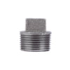 BK Products 1/2 in. MPT  Black Malleable Iron Plug