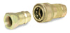 Apache Steel 3/8 in. D X 3/8 in. D Hydraulic Coupler 2 pk