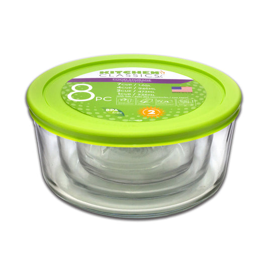 Kitchen Classics Clear Food Storage Container Set (Pack of 6)