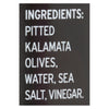 Gaea Olives - Kalamata - Pitted - 5.6 oz - case of 8