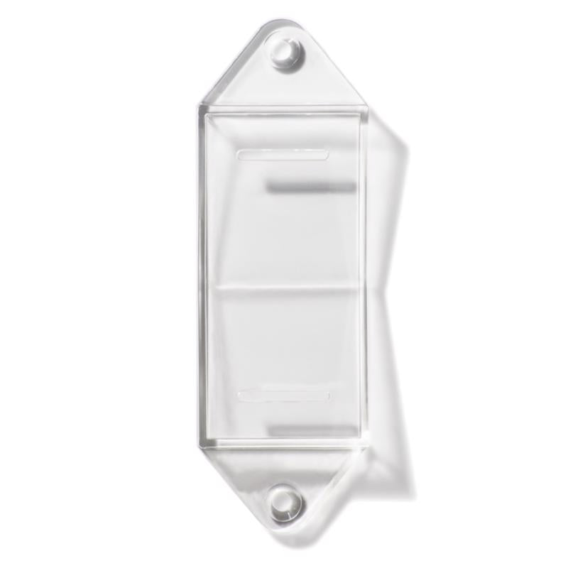Westek Clear Stainless Steel Rectangle Rocker Switch Guard 4.375 H x 1 ...