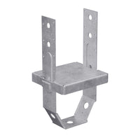Simpson Strong-Tie 6.5 in. H X 5.5 in. W 12 Ga. Galvanized Steel Post Base - Deal of The Week