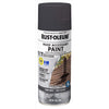 SPRY PNT FLAT GRY 12OZ (Pack of 6)