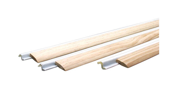 M-D Building Products Brown/White Foam/Wood Weatherstrip For Door Jambs 36 and 84 in. L X 1/2 in.
