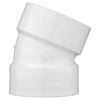 Charlotte Pipe 6 in. Hub X 6 in. D Hub PVC Elbow 1 pk