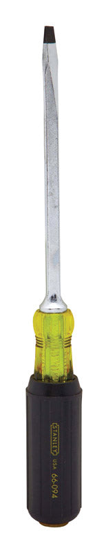 Stanley  5/16 in.  x 6 in. L Slotted  Screwdriver  1 pc.