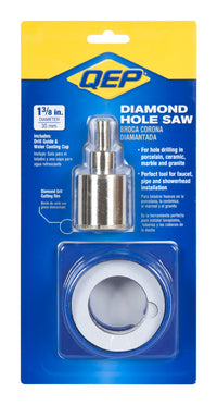 QEP Diamond Grit Hole Saw Kit 1 pc