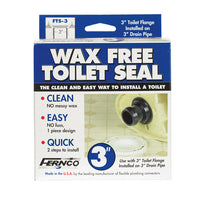 Fernco Wax Free 3" Toilet Seal PVC - Deal of The Week