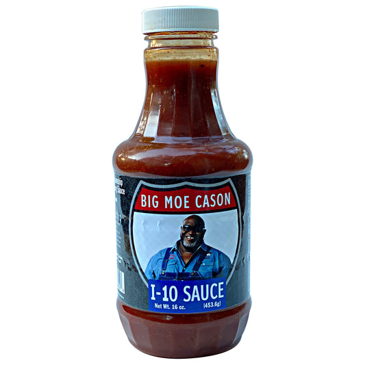 Big Moe Cason I-10 Sauce Spicy/Sweet BBQ Sauce 16 oz