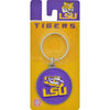 Hillman Louisina State University Metal Silver Decorative Key Chain (Pack of 3).