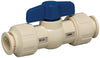Homewerks 1/2 in. CPVC Push Fit Ball Valve Full Port