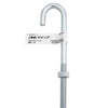 Hampton Medium Zinc-Plated Silver Zinc 6.9375 in. L J-Bolt 175 lb. 1 pk (Pack of 10)