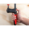 Bessey 12 in. X 2-3/8 in. D Gear Clamp 450 lb 6 pc