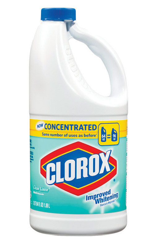 Clorox Clean Linen Scent Bleach 64 oz. (Pack of 8)