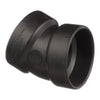 Charlotte Pipe 2 in. Hub X 2 in. D Hub ABS 22-1/2 Degree Elbow