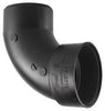Charlotte Pipe 4 in. Hub X 4 in. D Spigot ABS 90 Degree Elbow