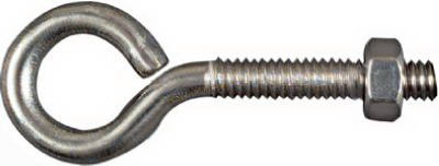 National Hardware 1/4 in. X 2-1/2 in. L Stainless Steel Eyebolt Nut Included