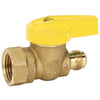 Homewerks 1/2 in. Brass Flare x FIP Gas Ball Valve
