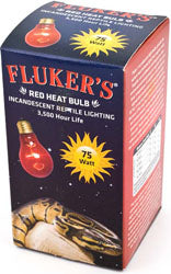 Bombilla de calor roja