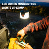 UCO  Mini  100 lumens Black  LED  Sprout Lantern