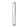 STZ Industries 1 in. MIP each X 1 in. D MIP Galvanized Steel 10 in. L Nipple