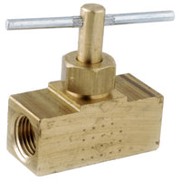 Anderson Metals 1/4 in. 1/4 in. Brass Needle Valve