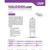 Feit Halogen 35 W JCD Specialty Halogen Bulb 200 lm Warm White 1 pk
