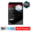3M N95 Sanding and Fiberglass Cup Disposable Respirator Pro-Series Valved White 10 pc