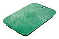 NDS 16-13/16 in. W X 2 in. H Rectangular Valve Box Cover Green - Deal of The Week