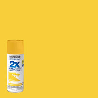 Rust-Oleum Painter's Touch Satin Sweet Mango Paint+Primer Spray Paint 12 oz (Pack of 6)