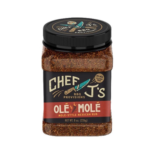 Condimento para BBQ Chef J, 8 oz