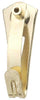 OOK Brass-Plated Gold Tremor Picture Hanger 30 lb 1 pk