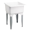 Mustee Utilatub 23 in. W X 25 in. D Single Polypropylene Laundry Tub - Open Box