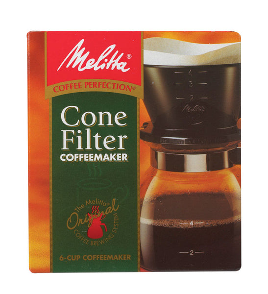 Melitta Cafetera de vertido manual negra para 6 tazas - Oferta de la semana