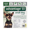 Bayer Advantage II Imidacloprid/Pyriproxyfen Dog Flea Drops 0.056 oz.