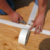 Ames Matte White Solid Low VOC Elastomeric Roof Tape 8 sq. ft. Coverage, 50 ft.