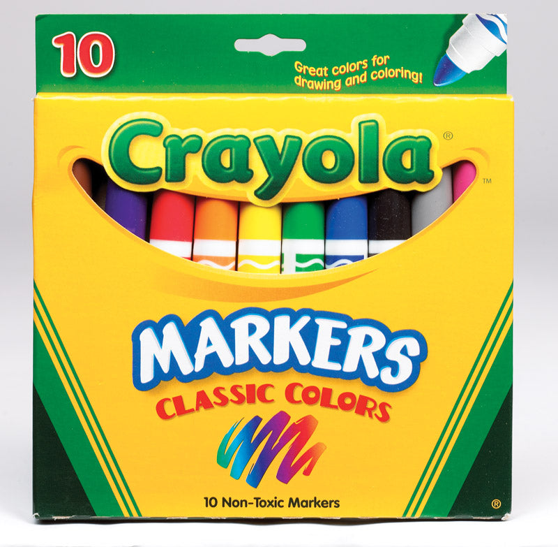 Crayola Colored Markers 10 Pack