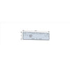 Simpson Strong-Tie 16.3 in. H x 0.1 in. W x 5 in. L Galvanized Steel Nail Stop (Pack of 10) - Deal of The Week