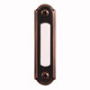 Heath Zenith Oil Rubbed Bronze Brown Metal Wired Pushbutton Doorbell - Open Box