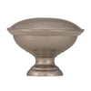 Amerock Allison Round Cabinet Knob 1-5/16 in. D 15/16 in. Brushed Chrome 1 pk