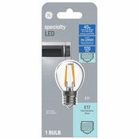 GE S11 E17 (Intermediate) LED Bulb Soft White 40 Watt Equivalence 1 pk
