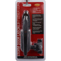 Larson Euro Zinc-Plated Black Zinc Lift Lever Latch 1 pk
