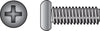 Hillman No. 10-32 X 1-1/4 in. L Phillips Flat Head Stainless Steel Machine Screws 100 pk
