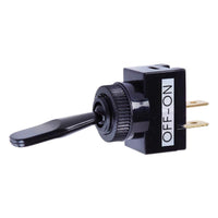 Jandorf 20 amps Single Pole Toggle Automotive/Marine Switch Black 1 pk