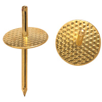 Ook One-Step Brass-Plated One Piece Quick Hanger 40 lb 4 pk